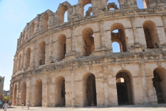 We had a free day and had the opportunity to visit El Djem, home of the Third largest ancient Roman amphitheater in the world, which soars impressively above the surrounding buildings of the town. 