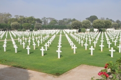 At this ancient and hallowed site rest 2,841 American war dead, most of whom lost their lives in military actions ranging from North Africa to the Persian Gulf. 
