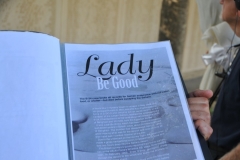 Lady Be Good was a B-24D Liberator bomber that disappeared without a trace on its first combat mission during World War II.  The plane was believed to have been lost—with its nine-man crew—in the Mediterranean Sea while returning to its base in Libya following a bombing raid on Naples on April 4, 1943. Investigations concluded that the first-time (all new) crew failed to realize they had overflown their air base in a sandstorm. After continuing to fly south into the desert for many hours, the crew bailed out when the plane's fuel was exhausted. The survivors then died in the desert trying to walk to safety. All but one of the crew's remains were recovered in 1960.