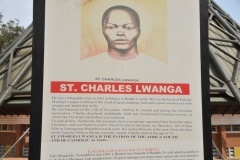 Our first day driving around the city of Kakmpala, the capital of Uganda we first stop at the Pingrims center,  where the Namugongo Martyrs Srhine is located.