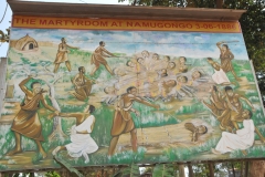 Twenty-two of the Catholic martyrs were canonized by Pope Paul VI on 18 October 1964 and are regarded as saints in the Catholic Church. A basilica has been built at the spot where the majority of them were burned to death