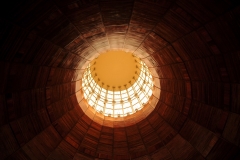 The dome inside the Basilica.