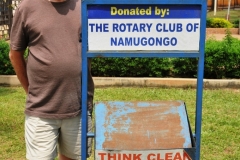 Wherever I travel in the world being a member of Rotary International I like to pause for a photo of a local club.