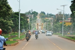 Entrance to  the Presidential Palace from the Buganda Palace