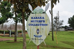 Kabaka's Palace, Seat of the Buganda king. It is not in use at this time.  It is not possible to enter the palace, which is used for official functions only., fortunately our guide showed us around the gardens, described the history of the Buganda kings, Milton Obote, and Idi Amin, and walked  us to the  bunker used as a torture chamber by Idi Amin.