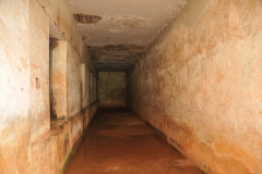 Each Chamber would take 500 prisoners.  The corridor would be flooded for torture and then electrocution.