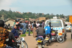 Wherever you go  traffic in Kampala is the worst.