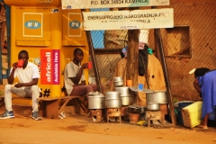 By chance a meeting place for a cup of the local beverage.