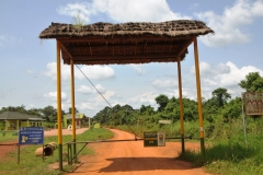Entrance to the Murchison Fall National Park