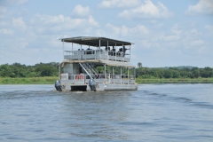 River boat we trolled up the Nile on  to the head waters of the river.