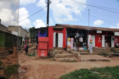 A side road along the main highway