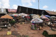 Typical road side local businesses