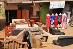 Clothing and Furniture. Maybe the local Sears?