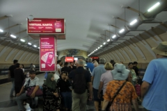 Tashkent metropoliteni, the underground metro, is the rapid transit system serving the city of Tashkent, the capital of Uzbekistan. It was the seventh metro to be built in the former USSR, opening in 1977, and was the first subway system in Central Asia.