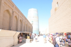 A walking street within the old walled city. According to archaeological data, the city was established around 1500 years ago.