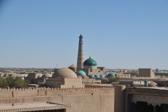 Khiva is debatable the highlight of Uzbekistan’s Silk Road cities. The inner town, Ichan-Kala, is surrounded by ancient fortification walls and  imposing gates.