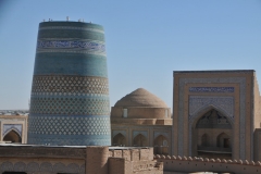 Looking across Khiva from a high point within the city.