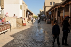 We arrive in Bukhara, the former capital of the once powerful Emirate of Bukhara.  It is located on the Silk Road. It has long been a center of trade, scholarhip, culture and religion.