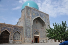 The Bibi-Khanym Mosque is one of the most important monuments of Samarkand, Uzbekistan. In the 15th century, it was one of the largest and most magnificent mosques in the Islamic world.