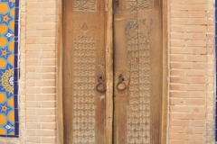 Infamous wooden doors in Tamerlane.